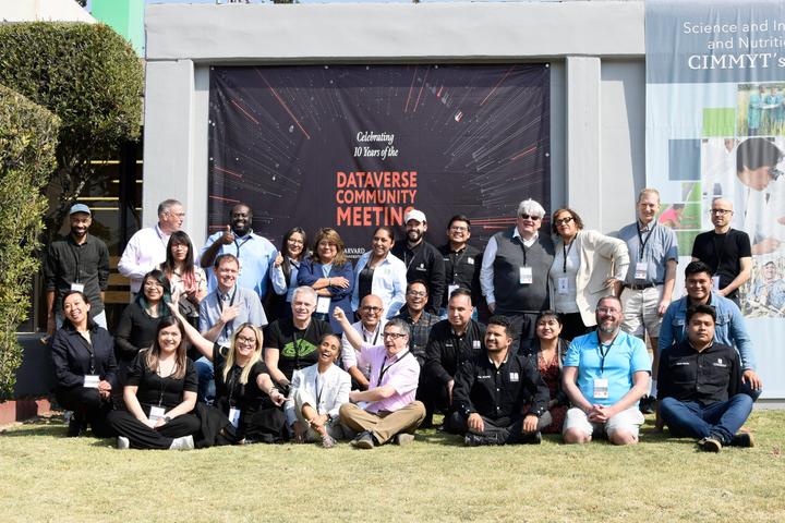 Photo of Core Dataverse Staff and CIMMTY Staff